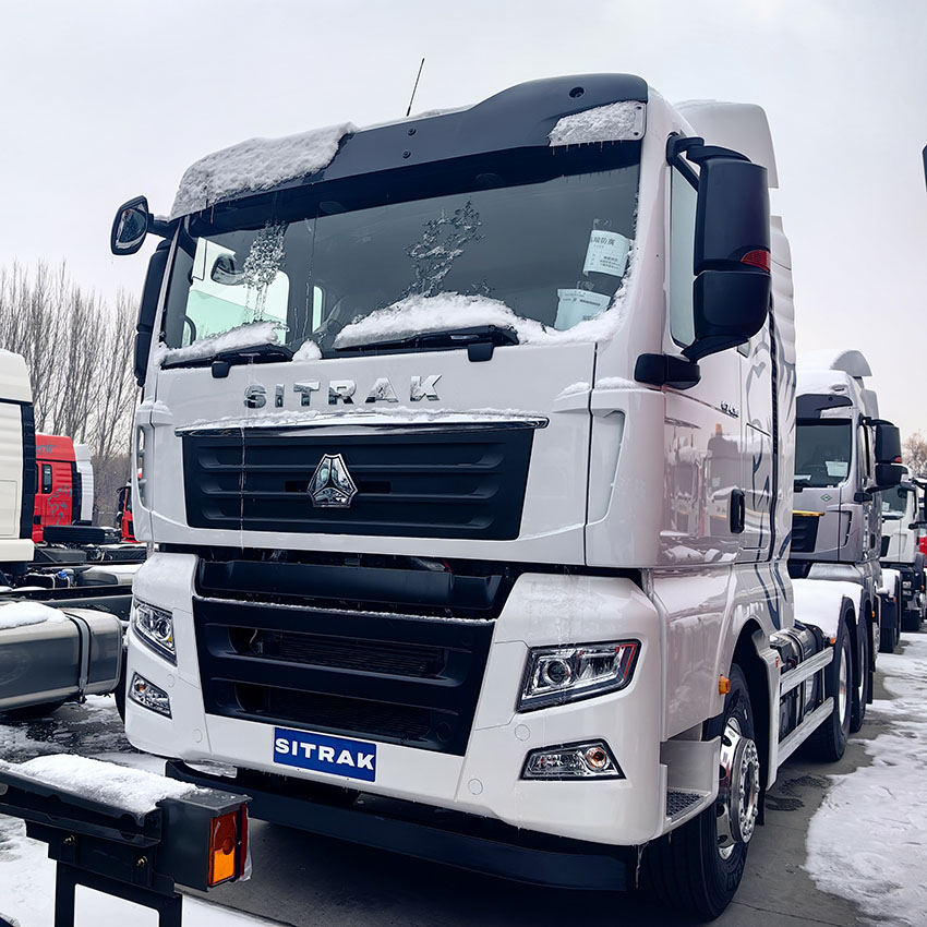 Caminhão trator SINOTRUK SITRAK 6X4 430HP para a Argélia 4