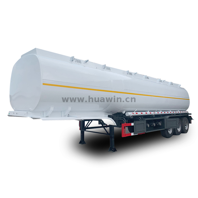 Semi-reboque tanque de combustível Sinotruk Huawin 38 CBM 