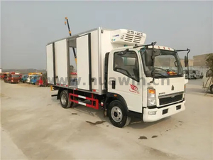 SINOTRUK HOWO 4X2 GRUÍCULO DE GETURA-3TON