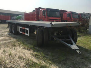 40 pés três alxes recipiente de trailer