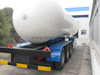 3 eixos LPG 46CBM Tanker semi trailer