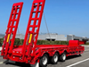 3 eixos de veículos especiais veículos semi -trailer de cama baixa