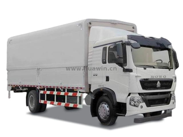 SINOTRUK T7H 4X2 ASSE VAN ABRIL DE ALUMA VAN TRUCHING