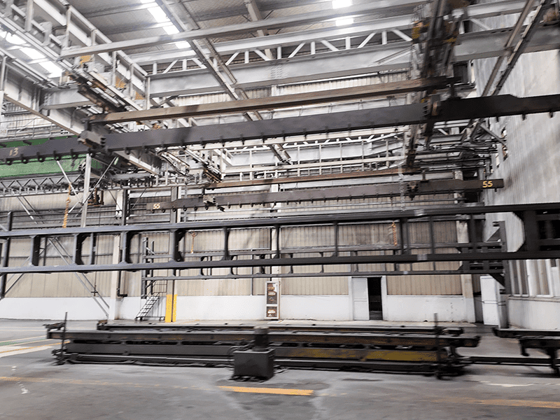 Semi-reboque plano de 3 eixos 40FT-6