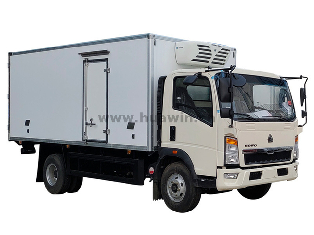 HOWO Caminhão de caminhão refrigerado-4x2