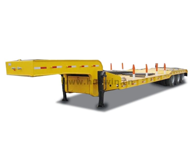 2/3/4 eixos 50/60/80/100 TONS TONS EM CBED PESADO SEMI TRAILER 