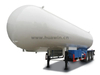 3 eixos LPG 46CBM Tanker semi trailer