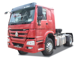 Sinotruk Howo 4 × 2 Tractor Truck com forte potência de cavalo