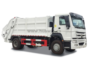 SINOTRUK HOWO 4X2 Caminhão compacto de lixo pesado -12cbm