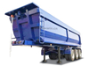 Huawin 3 eixos/4 eixos de dump semi trailer com volume 18cbm-40cbm 