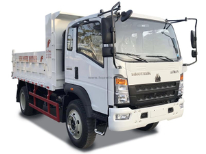 SINOTRUK HOWO 4X2 5T Caminhão de despejo de carga