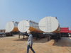 40CBM 3 eixos semi-reboques aquecidos isolados