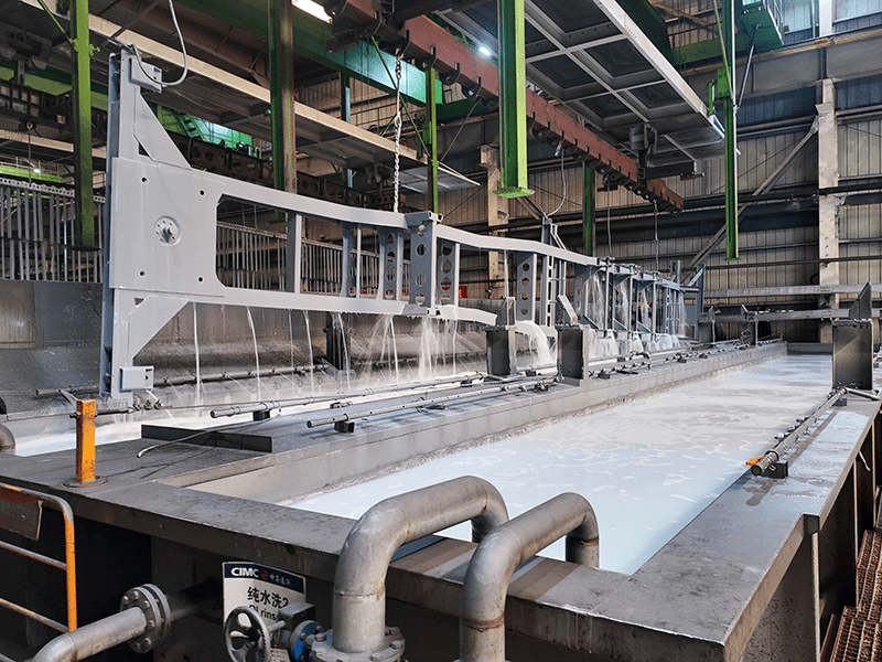 Semi-reboque plano de 3 eixos 40FT-3