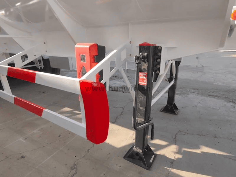 CIMC 3 eixos 46.000 litros de reboque-tanque de liga de alum&iacute;nio-12