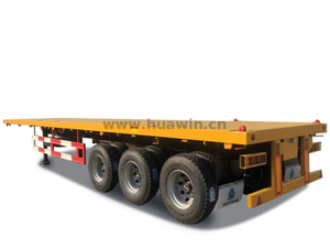 3 eixos de 40 pés de trailer semi