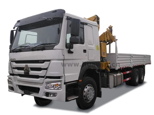 Caminhão Sinotruk Howo 6x4 Crane - 12ton xcmg knuckle boom