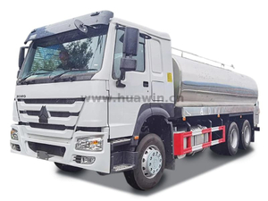 HOWO 6X4 TACELO DE TANQUE DE ALIMENTOS Caminhão -tanque de transporte de leite