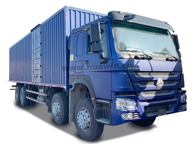 Sinotruk Howo 6x4 Van Cargo Caminhão 