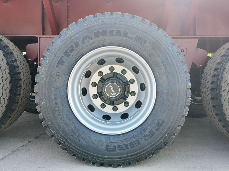 Semi-reboque plano de 3 eixos 40FT-16