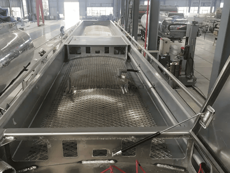 CIMC 3 eixos 46.000 litros de reboque-tanque de liga de alum&iacute;nio-10