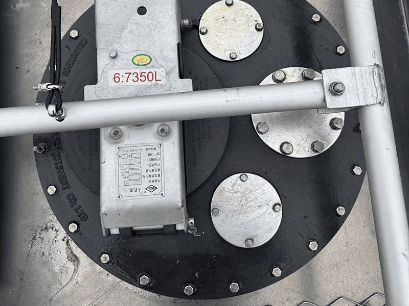 SINOTRUK CIMC 3 eixos 46CBM tanque de combust&iacute;vel de liga de alum&iacute;nio semi-reboque-new-2