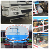 SINOTRUK HOWO 10 veículos com rodas Water Bowser Sprinkler Truck 