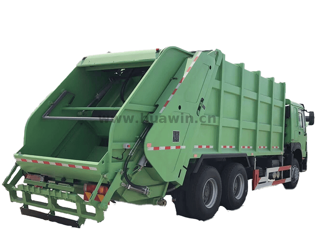 SINOTRUK HOWO7 COMPACTOR DE COMPATOR DE LIXO-6X4