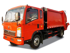 SINOTRUK HOWO LIGO LIXO COMPACTOR CURCIONS-6CBM