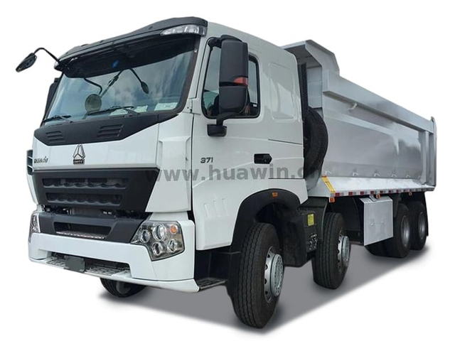 SINOTRUK HOWO A7 8X4 12 rodas caminhão de basquete em forma de U