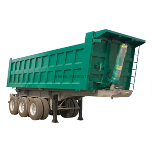 SINOTRUK 3 EXLE FRONT TIPPING MEMI TRAILER