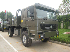 SINOTRUK HOWO 6X6 Caminhão de carga AWD de tração nas quatro rodas
