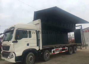 SINOTRUK T5G 8X4 ASSE VAN ABRIL VAN TRIMENTO ABERTO