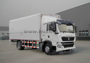 SINOTRUK T7H 4X2 ASSE VAN ABRIL DE ALUMA VAN TRUCHING