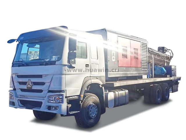 Howo 6x4 300 metros, 350 metros, 400 metros de perfuração de poços