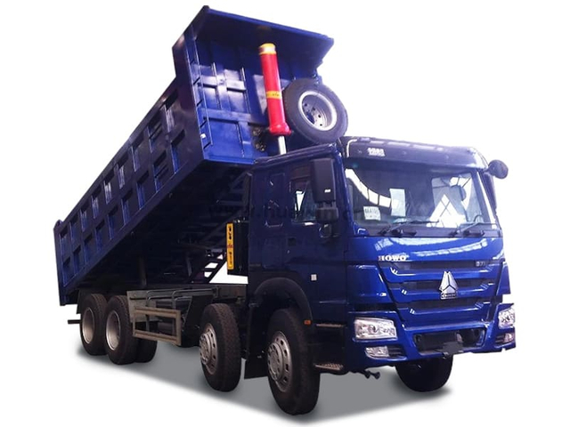 Sinotruk Howo 8x4 12 rodas 45t Caminhão de despejo