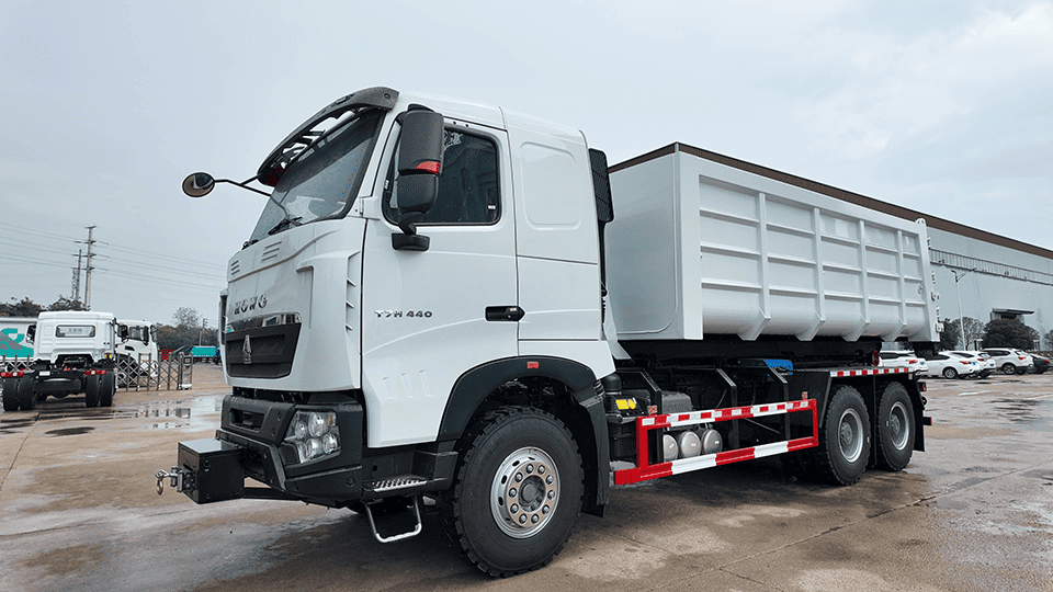 Caminhão de elevador 6x4 de gancho-5 