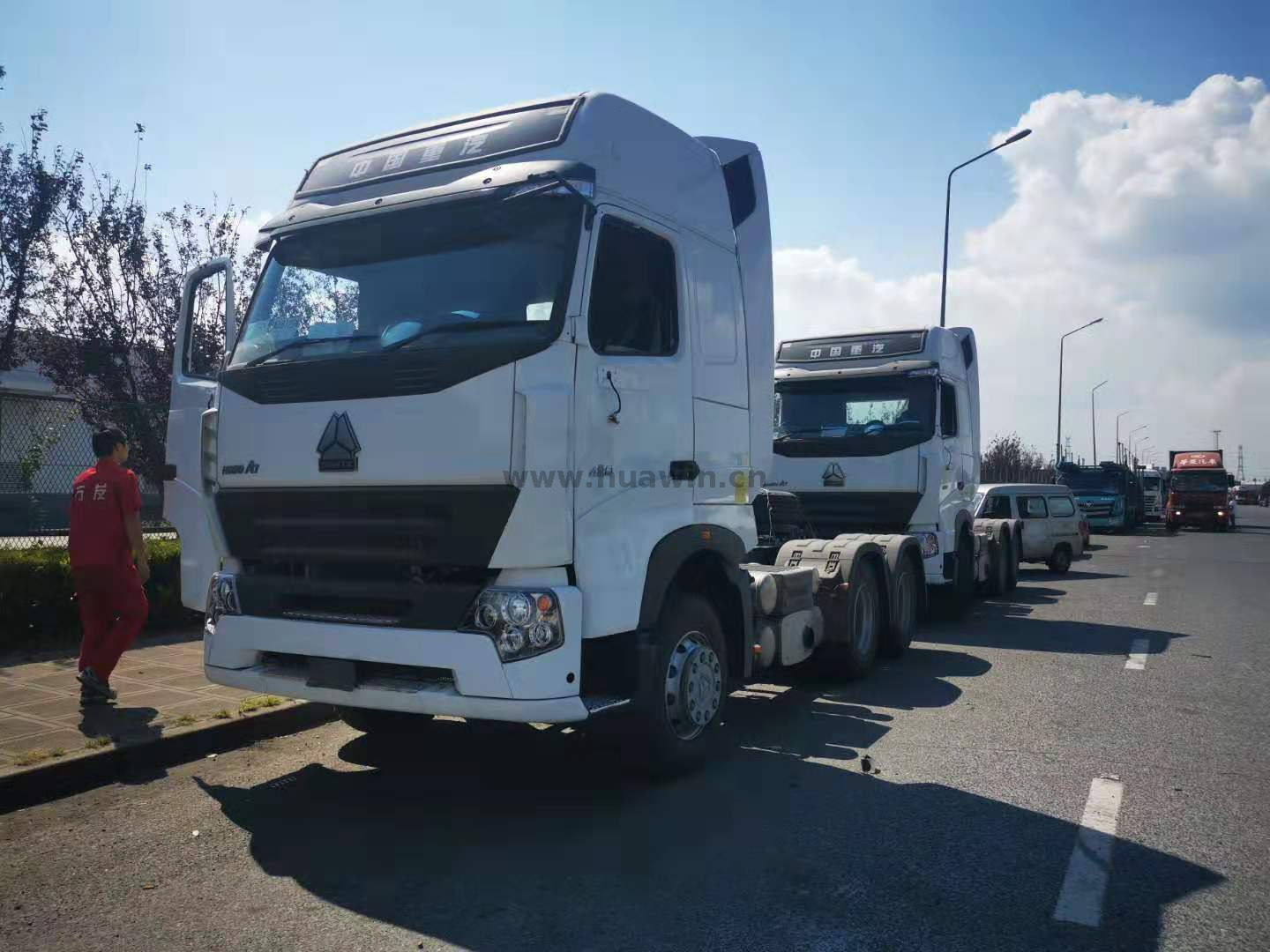 Chassi do caminhão da carga do veículo com rodas de SINOTRUK A7 6x4 10