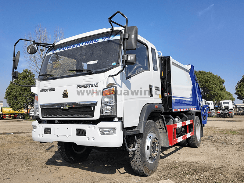 Caminhão de compressão de lixo sinotruk