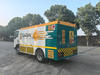 Caminhão de combustível sinotruk howo - caminhão iluminado