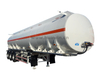 3 eixos de 46cbm de alumínio de alumínio semi -trailer de tanque de combustível