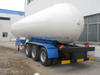 3 eixos LPG 46CBM Tanker semi trailer