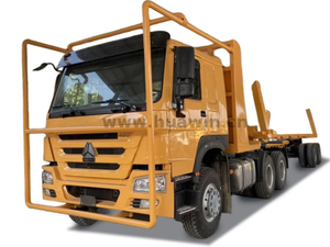 Caminhão de log de transporte de madeira sinotruk howo