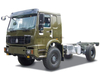 Sinotruk Howo 4x4 Chassi de caminhão de cargo AWD de tração nas quatro rodas
