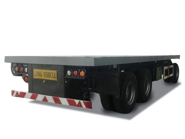 Sinotruk Huawin Três Alxes 40 pés Trailer completo