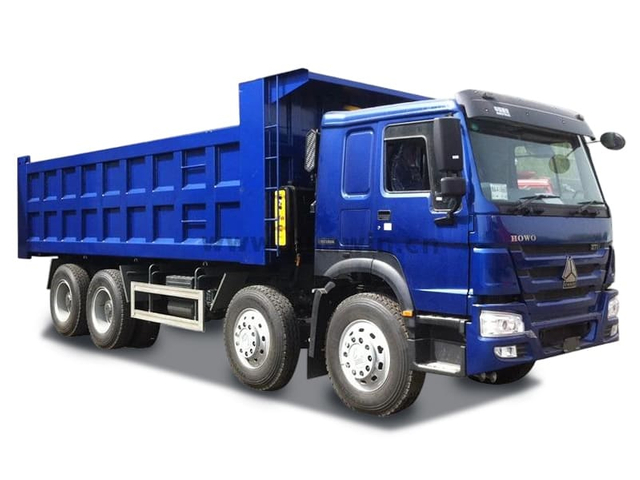 SINOTRUK HOWO 8X4 12 WHELS Square Shape Dump Truck