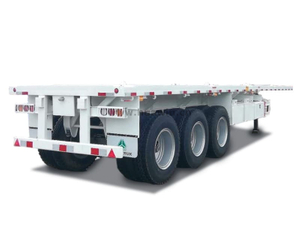 3 eixos de 40 pés de trailer semi