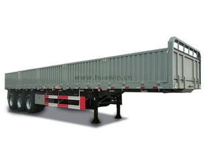 3 eixos de 40 pés de parede lateral semi trailer