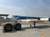 20ft+40ft 3 eixos Superlink Flatbed Trailer