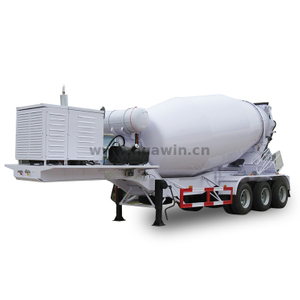 Sinotruk 3 eixos de concreto de 16cbm trailer de caminhão -tanque