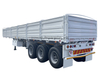 3 eixos de 40 pés de parede lateral semi trailer